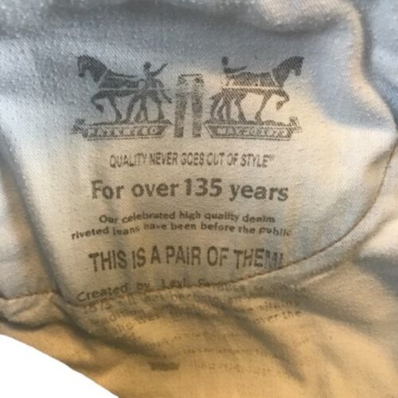 Levis 505 Regular Fit Jeans Mens 38x30 Blue Wash Low Stretch Denim - Picture 12 of 12
